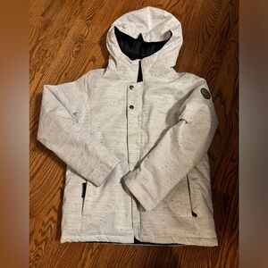 686 Kids' Speckled Gray Jacket